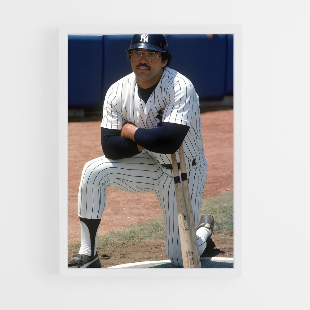 Poster Reggie jackson minutieux – affiche Baseball (vue 3)